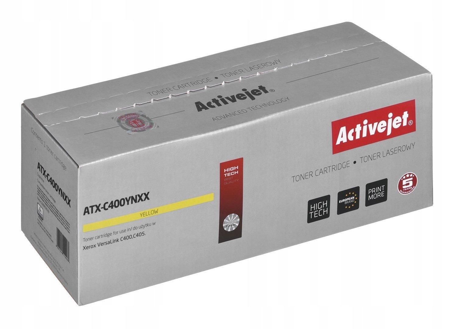 Toner ActiveJet až Xerox žlutá