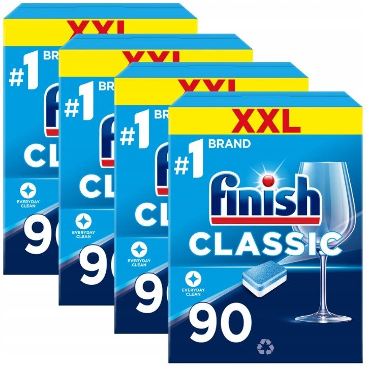 Finish Classic Tablety do myčky XXL 4x90 kusů