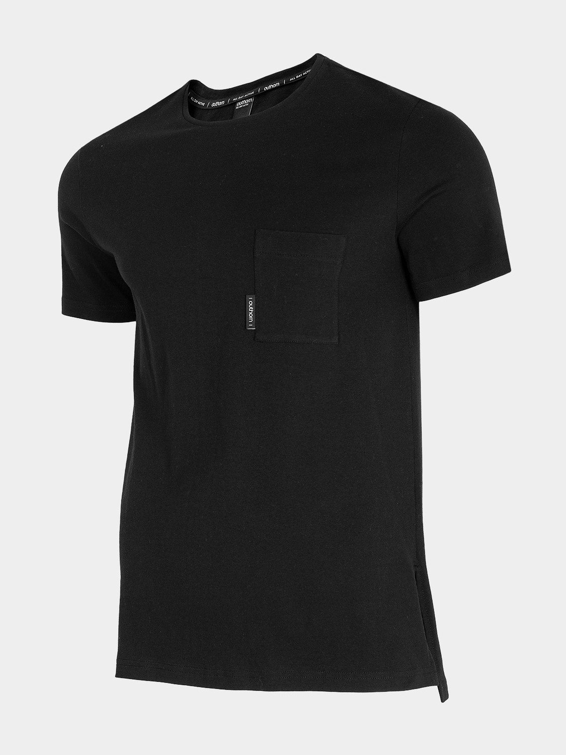 Outhorn HOL21-TSM646 DEEP BLACK Pánské tričko US S HOL21-TSM646 DEEP BLACK