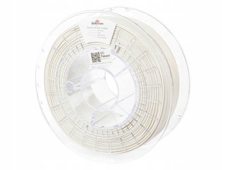 Spectrum Filaments Petg Matt 1,75 mm Polar White