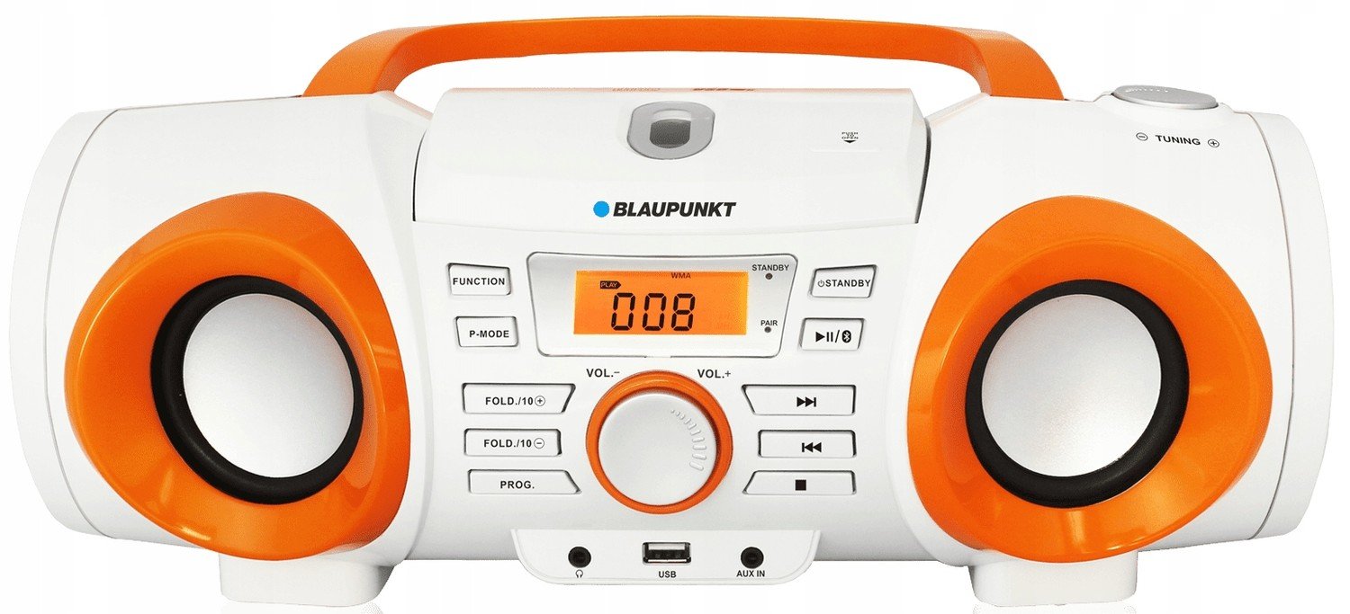 Blaupunkt BB20BT Boombox Bluetooth CD MP3 reproduktor