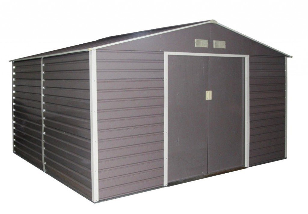 G21 Zahradní domek G21 GAH 1085 - 340 x 319 cm, šedý G21-63900571