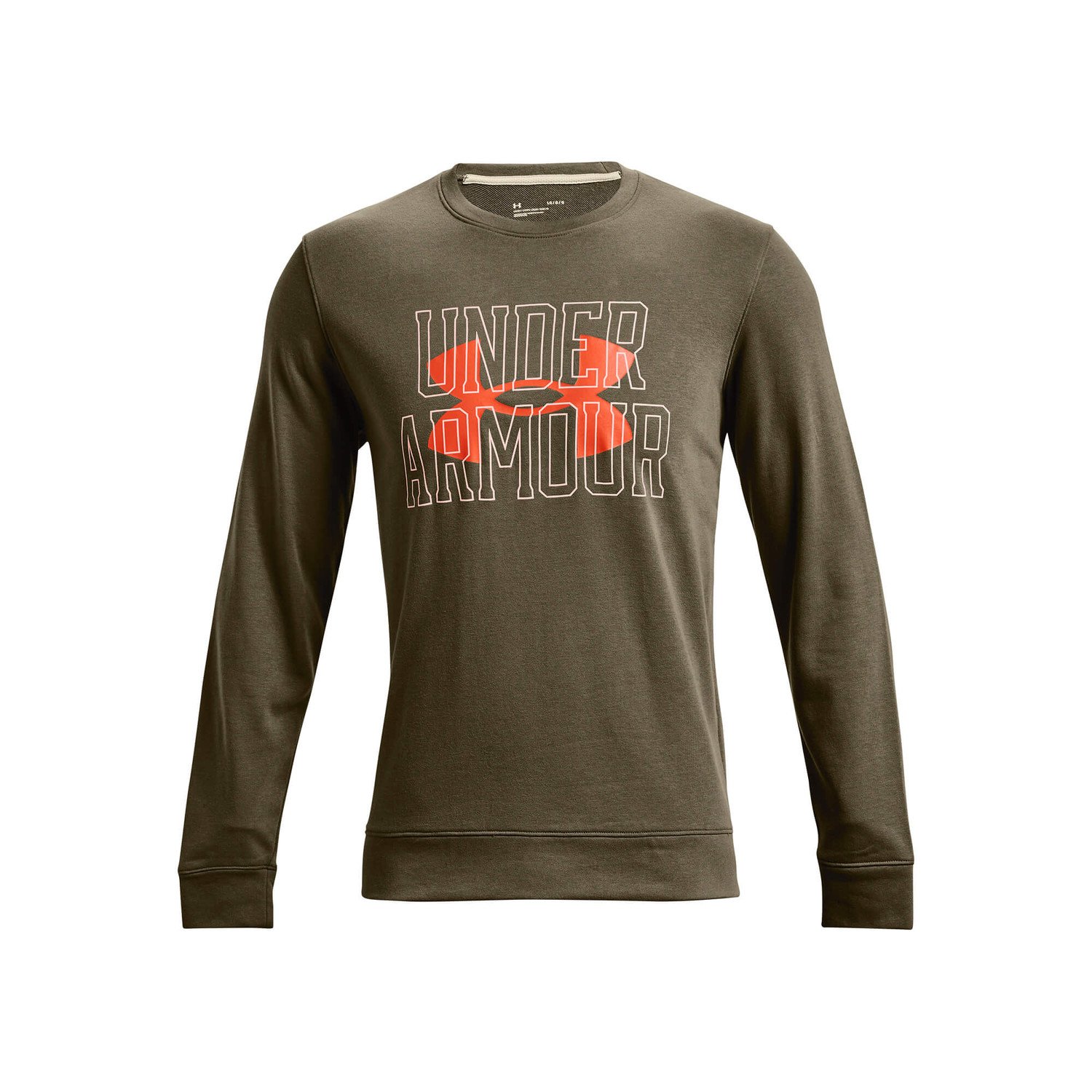 Under Armour UA Rival Terry Logo Crew Pánská mikina US M 1370391-361