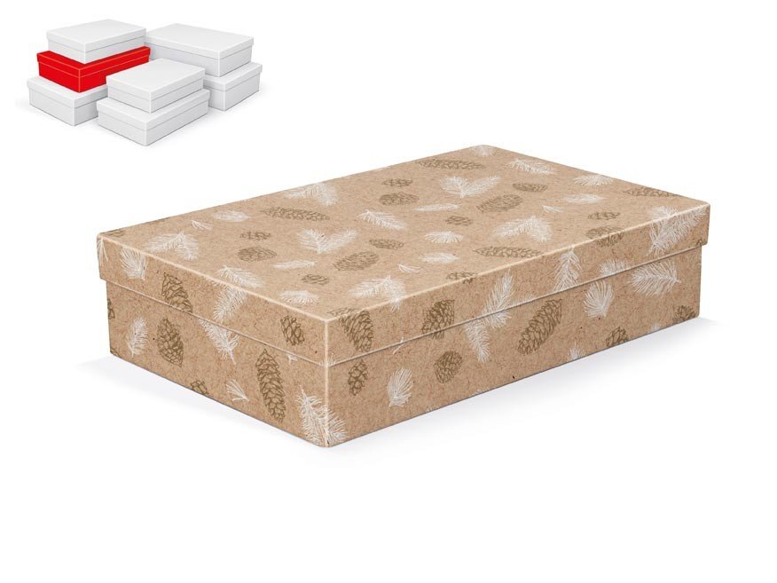 MFP 5371019 Krabice dárková vánoční A-V009-D 30x19x7cm