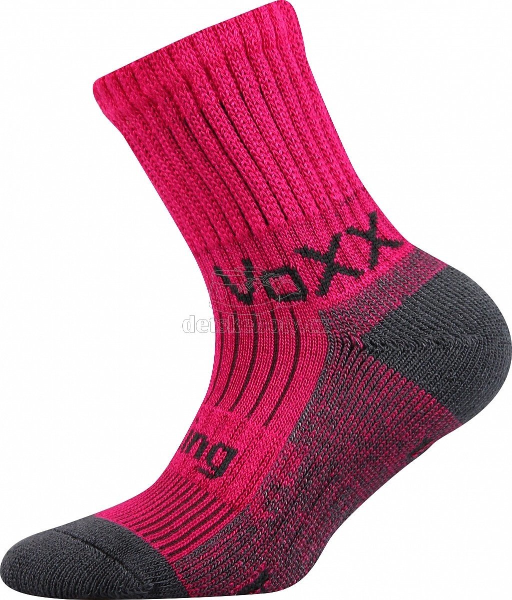 Dětské ponožky VoXX Bomberik magenta Velikost: 25-29