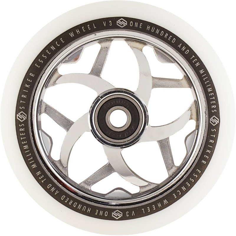 kolečka STRIKER - Striker Essence V3 White Pro Scooter Wheel (SILVER)