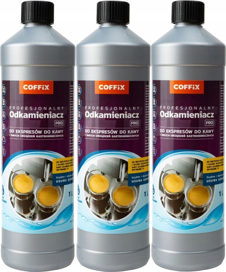 Silný odvápňovač kávovarů Coffix Pro 3L