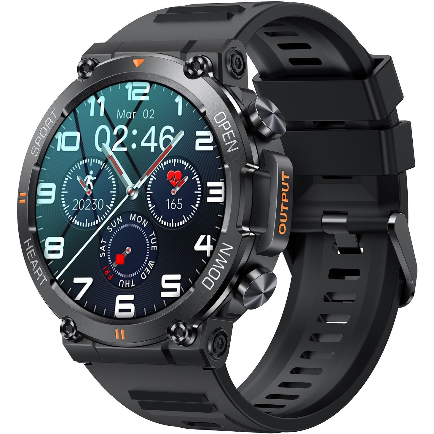 Chytré hodinky Gravity GT7-1 Pro
