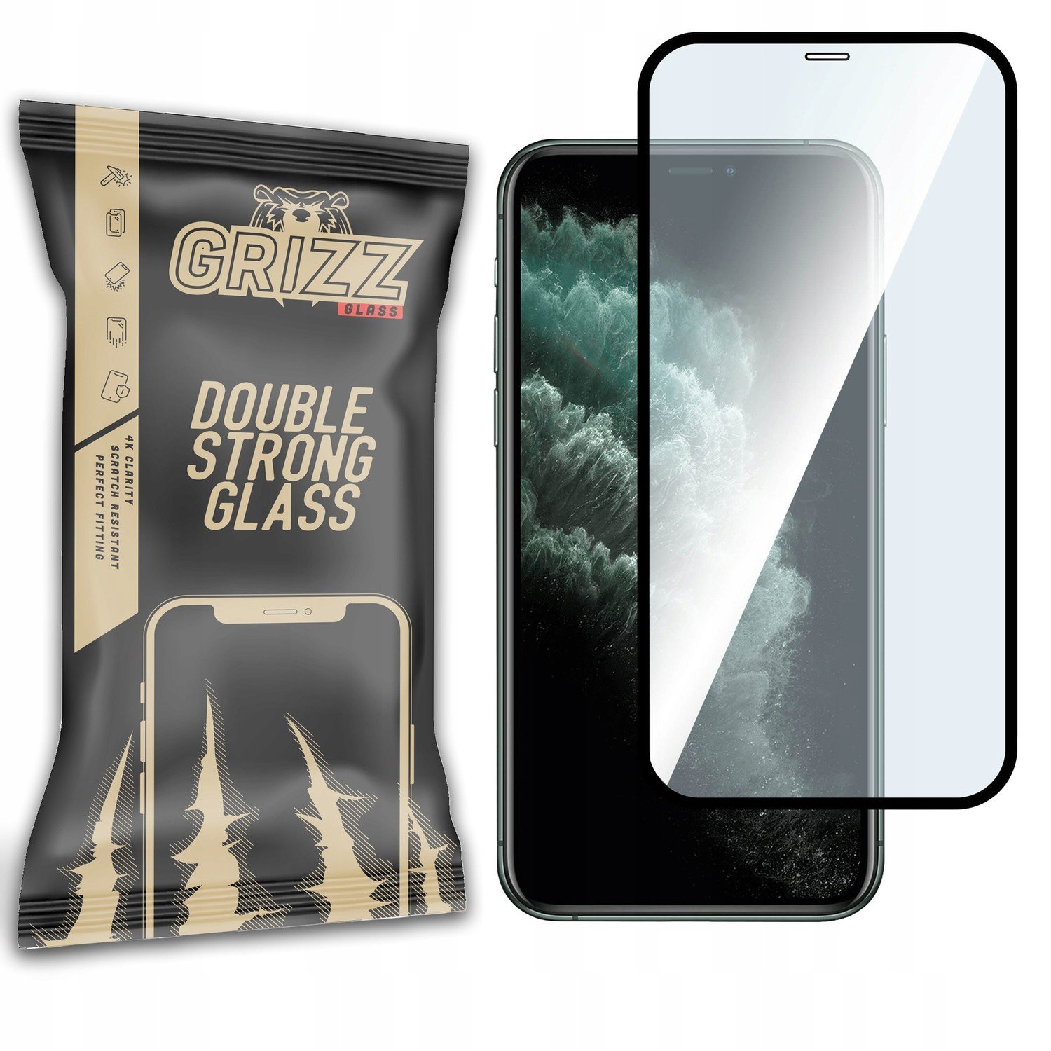 3D tvrzené sklo pro Apple iPhone 11 Pro X Xs