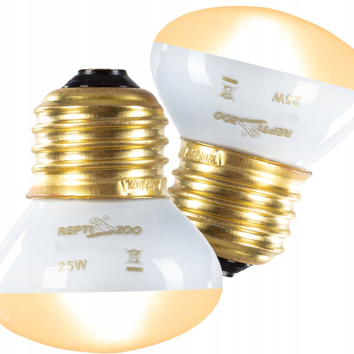 Repti-zoo Mini Daylight Výhřevná Žárovka 25W 2 Ks