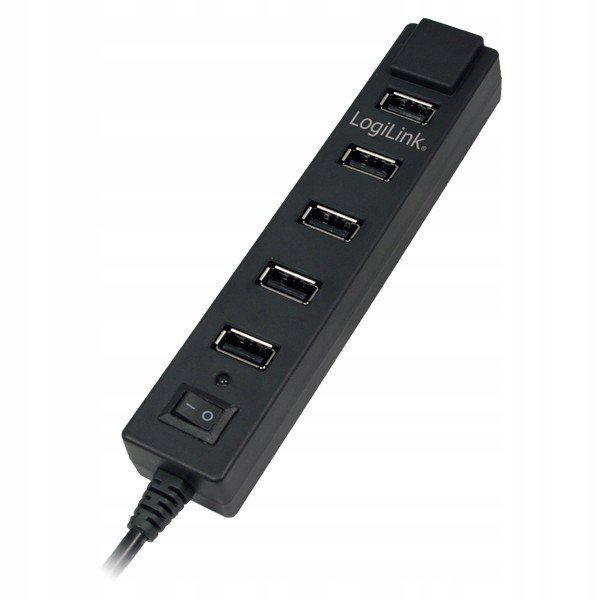 LogiLink 7-Port USB2.0 Hub s vypínačem On/off