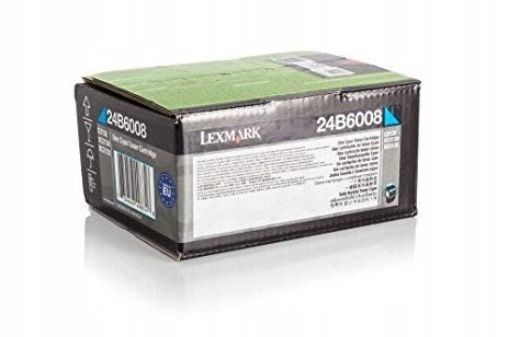 Toner Lexmark 24B6008 modrý (cyan)