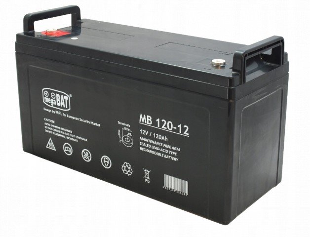 Olověná baterie Agm Vrla Mb 120Ah 12V