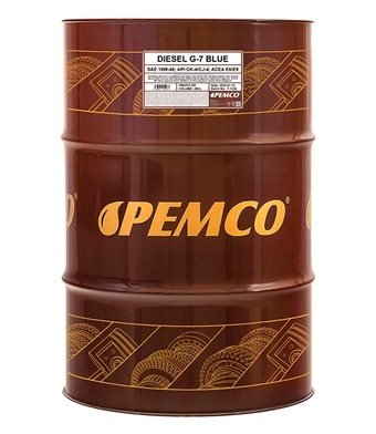 Pemco Diesel G-7 E6/E9 10W-40 208L
