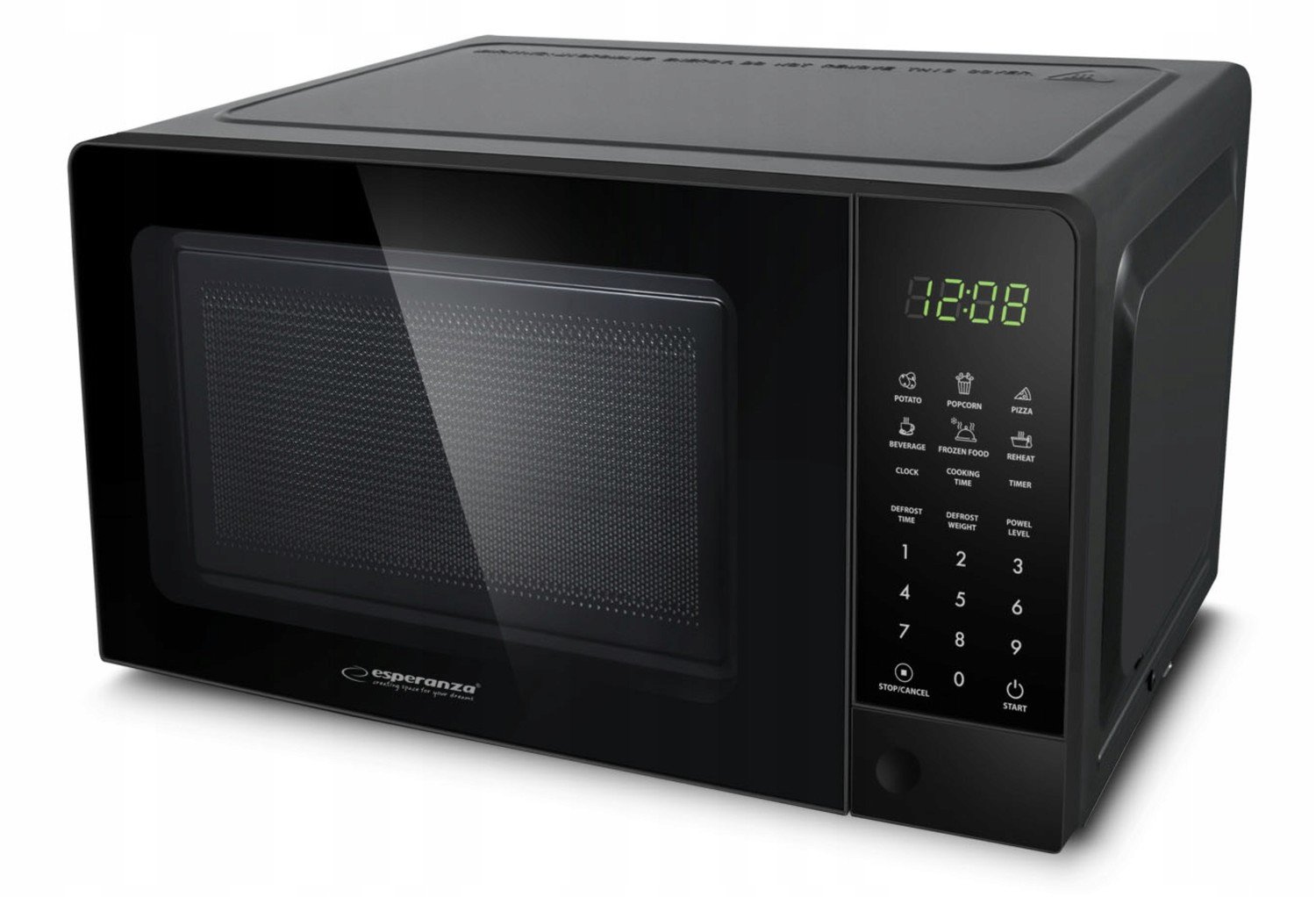 Volně stojící mikrovlnná trouba Esperanza Horneado