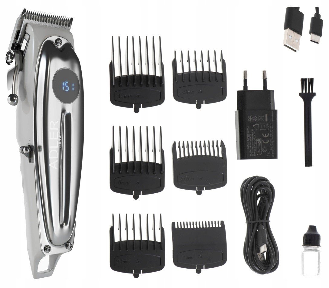 Zastřihovač Vlasů Zastřihovač LCD Adler