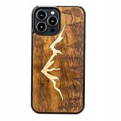 Dřevěné Pouzdro Pro Iphone 13 Pro Max Hory Imbuia