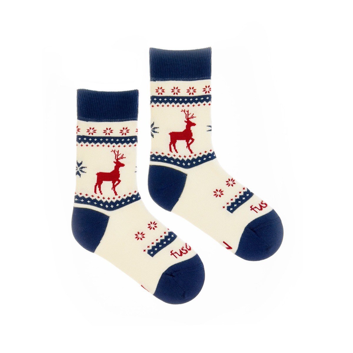Detské ponožky Jelenek světlý Fusakle