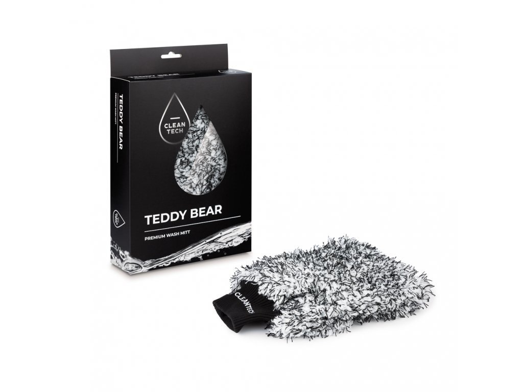 CleanTech Teddy Bear - extra hustá mycí rukavice