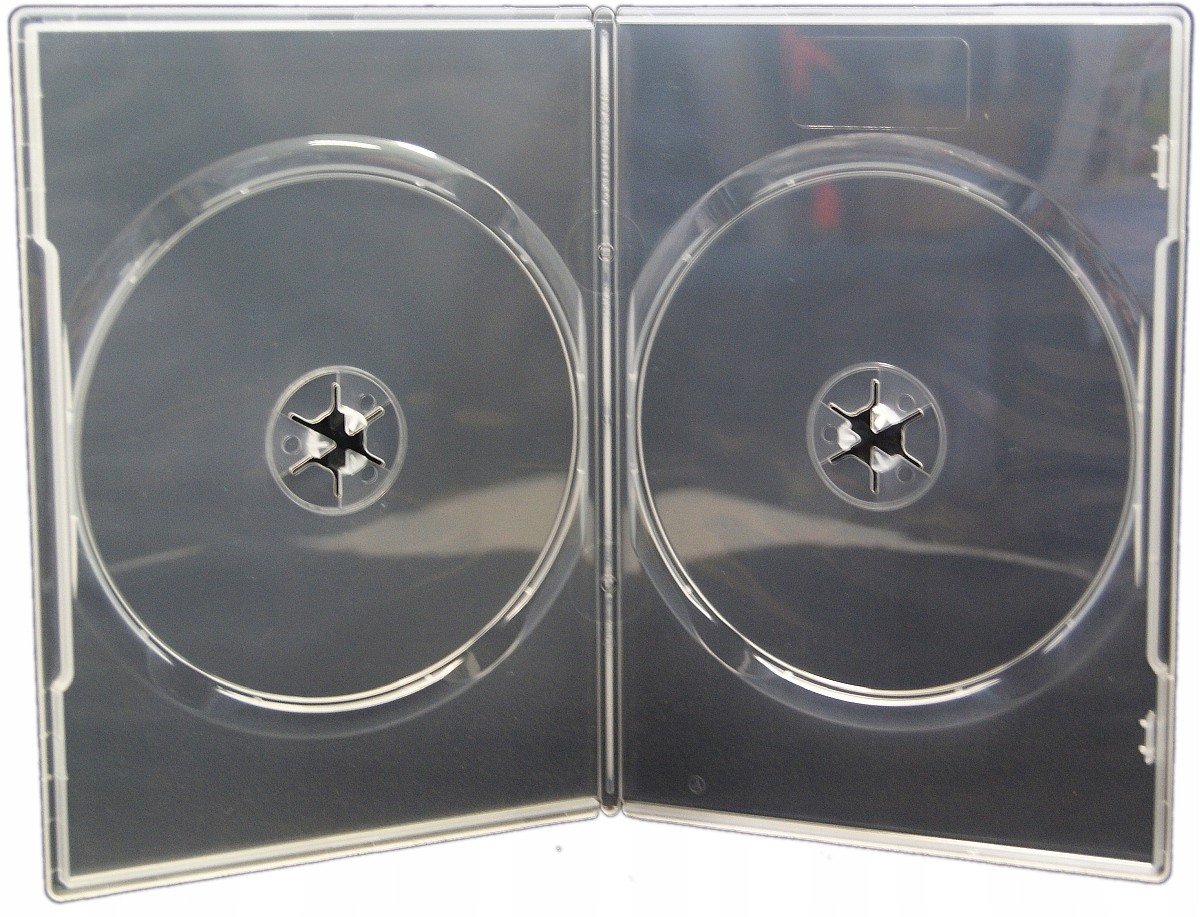 Krabice Amaray Clear Slim 2 DVD 7mm 50 ks Kvalita