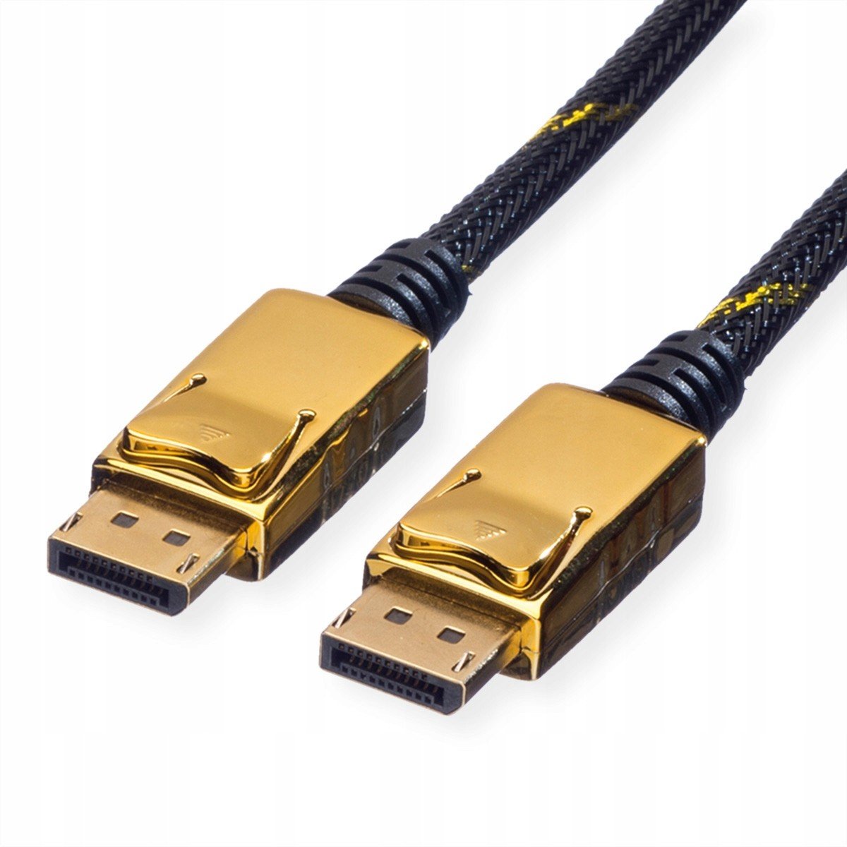 Kabel DisplayPort Dp-dp M/M zlatý 2m