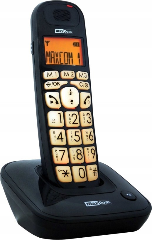 Bezdrátový telefon Maxcom MC 6800 Černý
