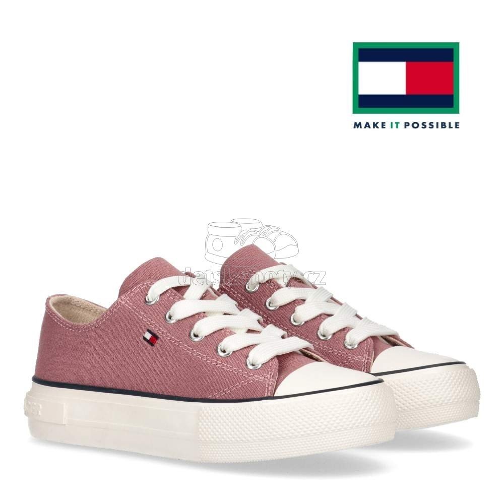 Dětské celoroční boty Tommy Hilfiger T3A4-32118-0890303 Velikost: 36