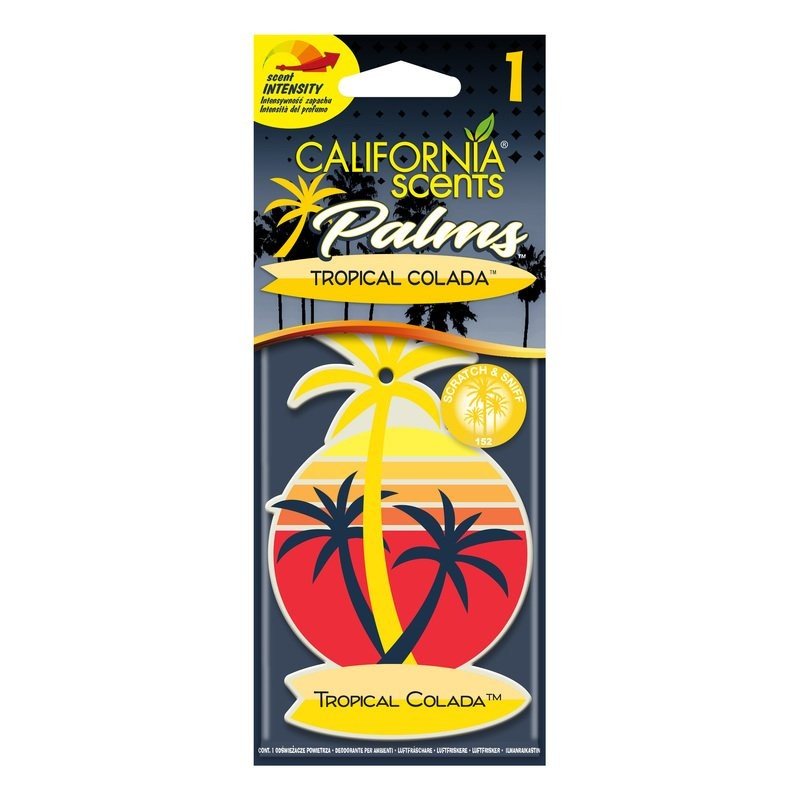 California Scents Palm Tree Air Tropical Colada