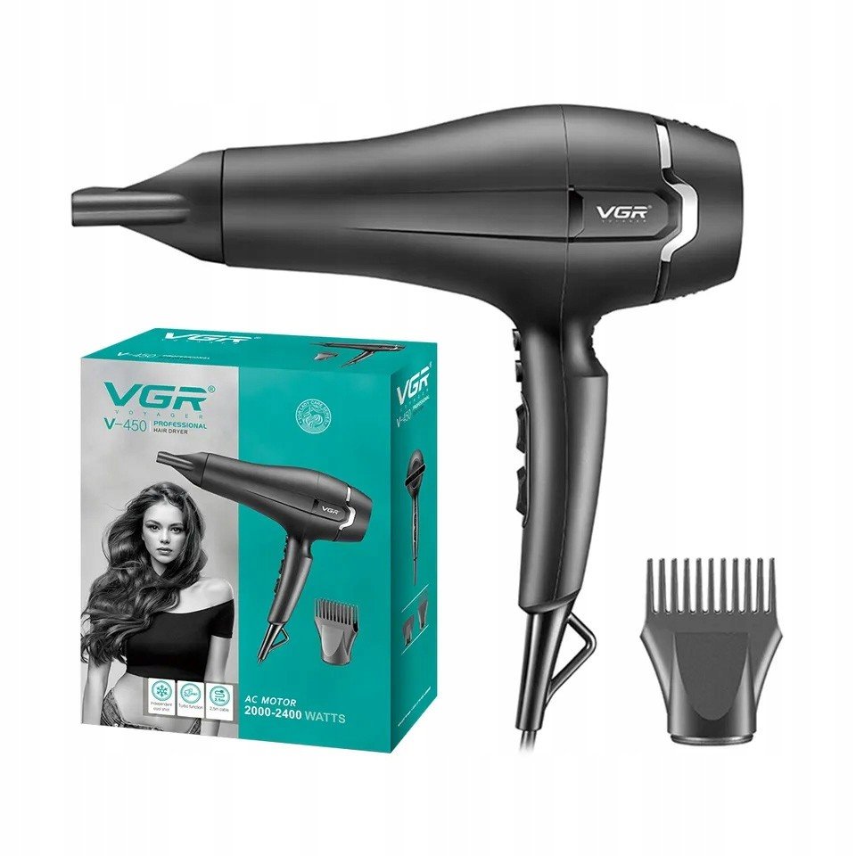 Vgr V-450 Vysoušeč vlasů Barber 2400W Turbo