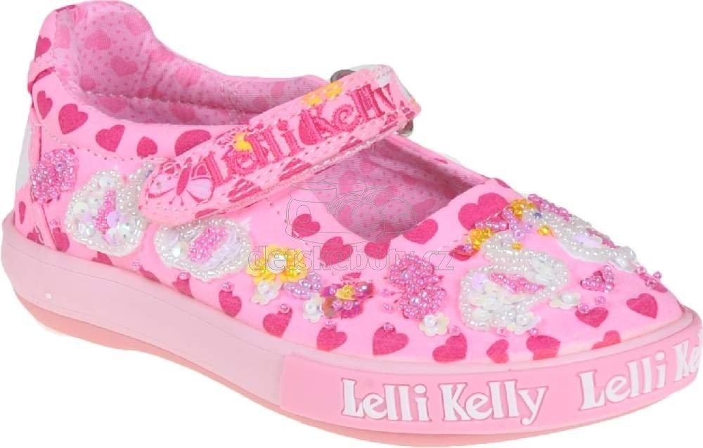 Dětské celoroční boty Lelli Kelly LK1052 BC02 swan dolly pink fantasy Velikost: 26