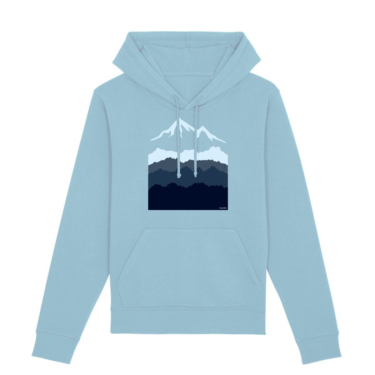 Mikina Kriváň bledě modrá Fusakle