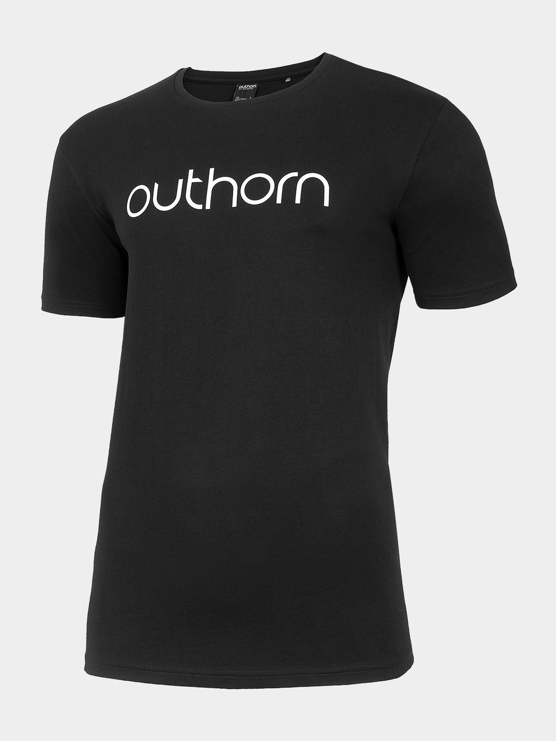 Outhorn HOL22-TSM601 DEEP BLACK Pánské tričko US S HOL22-TSM601 DEEP BLACK