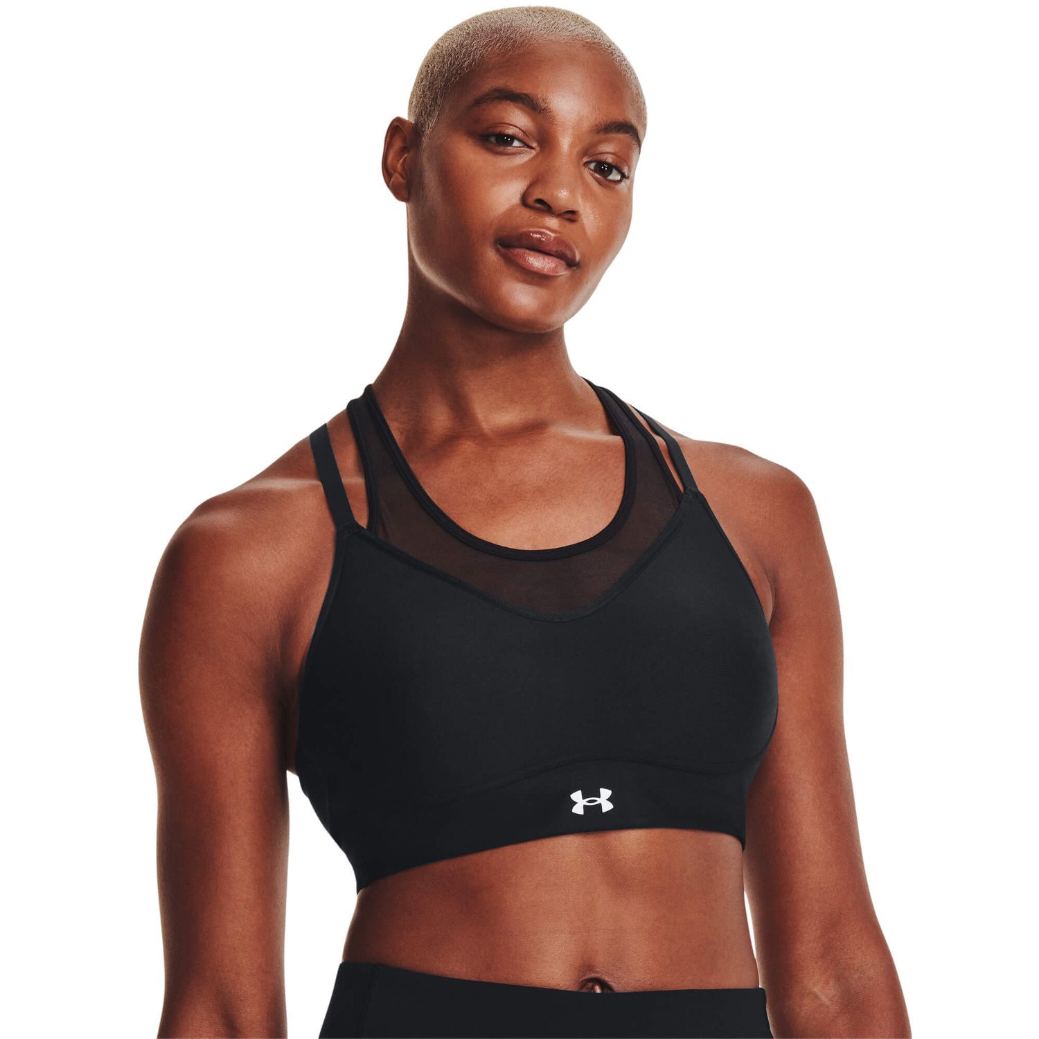 Under Armour UA Infinity Mesh Low Sportovní podprsenka US S 1376886-001