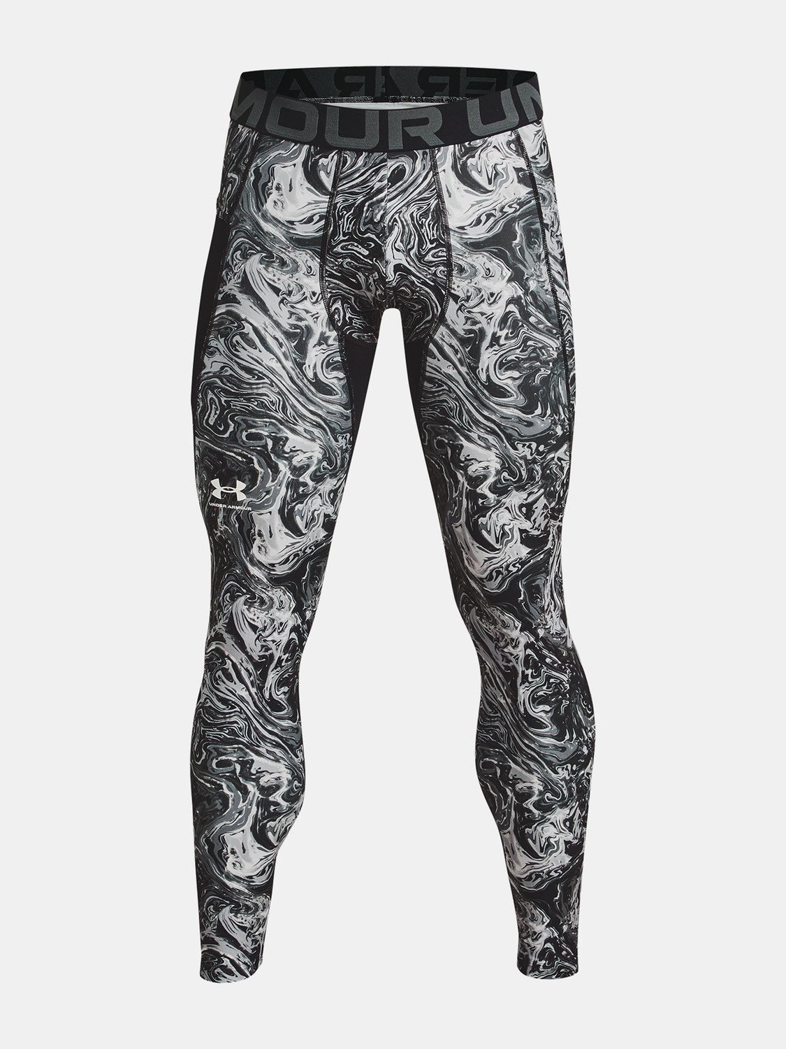 Under Armour UA HG Armour Prtd Leggings Pánské legíny US S 1370326-012