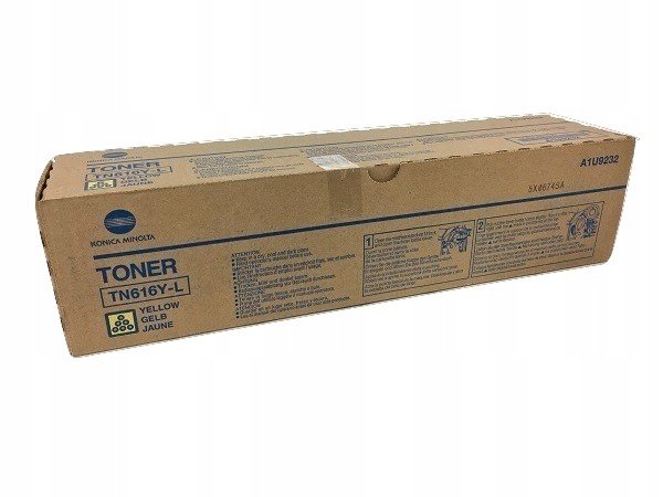 Toner Konica Minolta TN-616YL A1U9252 Y Originál