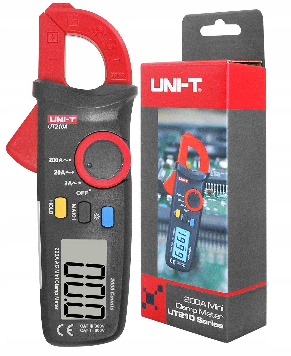 Klešťový měřič Uni-t UT210A, Ac Multimetr