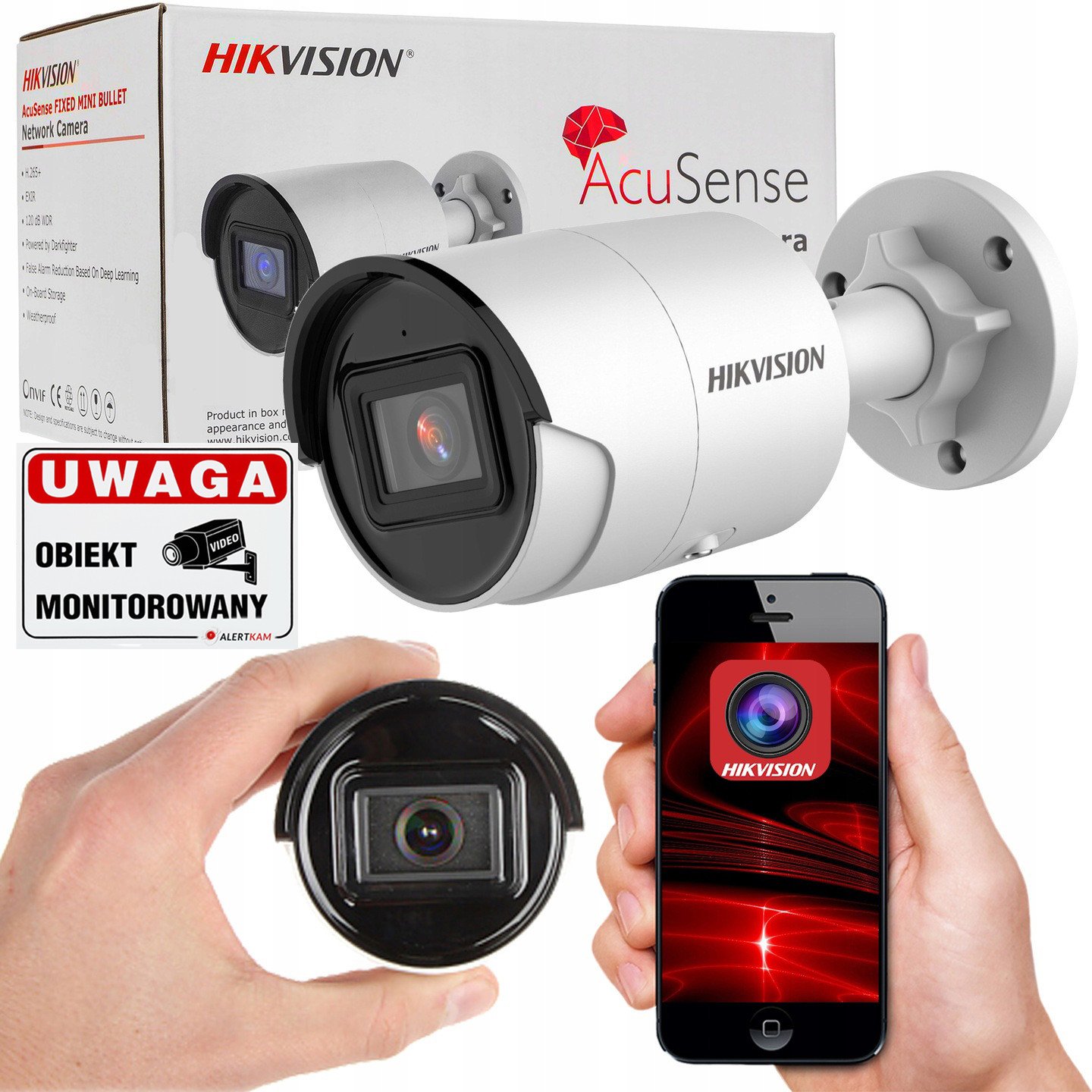 Venkovní Ip Kamera Hikvision 4MP DS-2CD2043G2-I