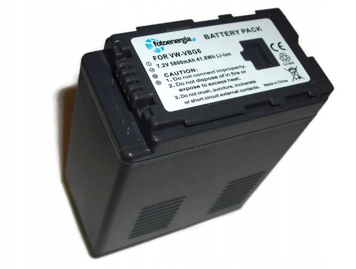 Baterie Fotoenergia pro Panasonic VBG6