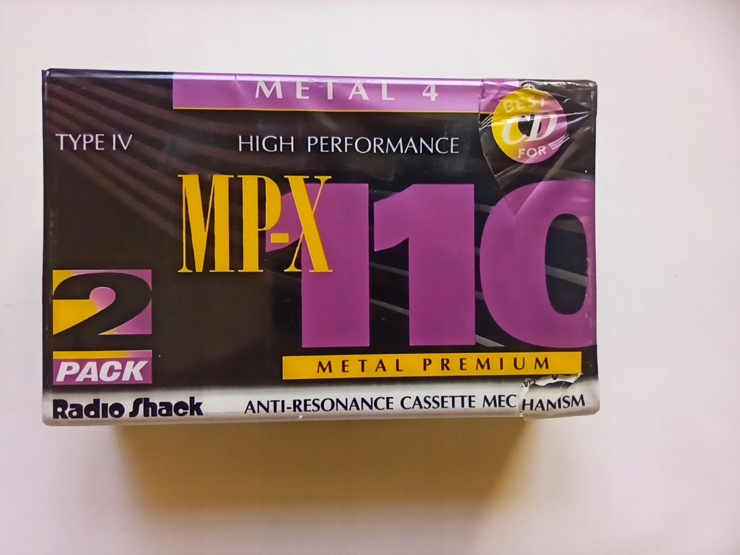 Radio Shack Mp-x 110 1995r. 2pack Oem Tdk Ma 110