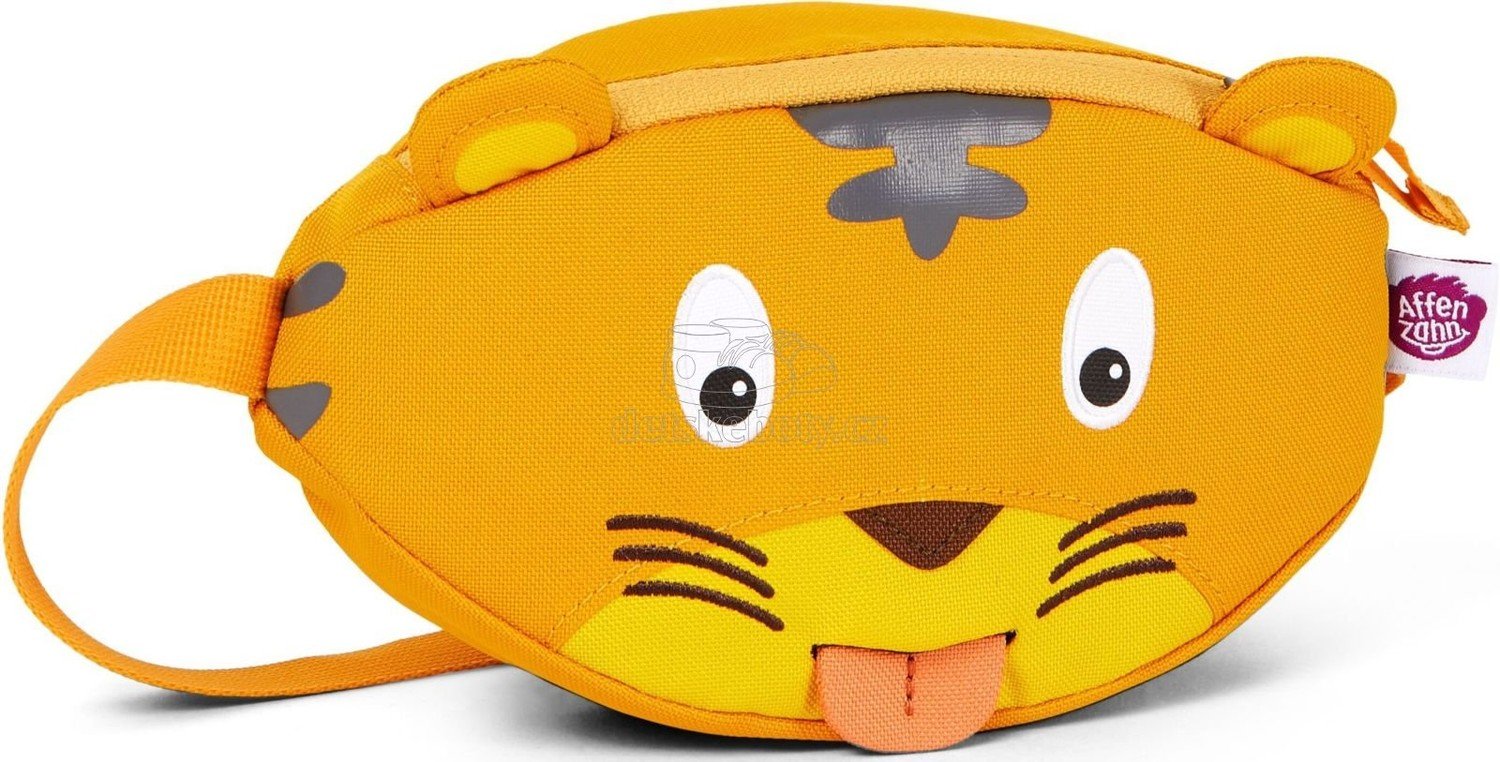 Dětská ledvinka Affenzahn Hip-Bag - Timmy Tiger - yellow