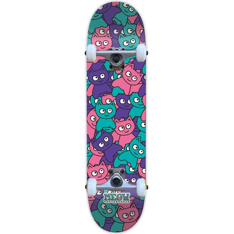 komplet MEOW SKATEBOARDS - Meow Sticker Pile Complete Skateboard (MULTI1551)