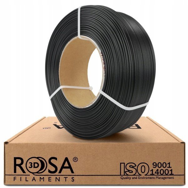 Vlákno Rosa 3D Petg Carbonlook 1,75 mm 1kg Refill
