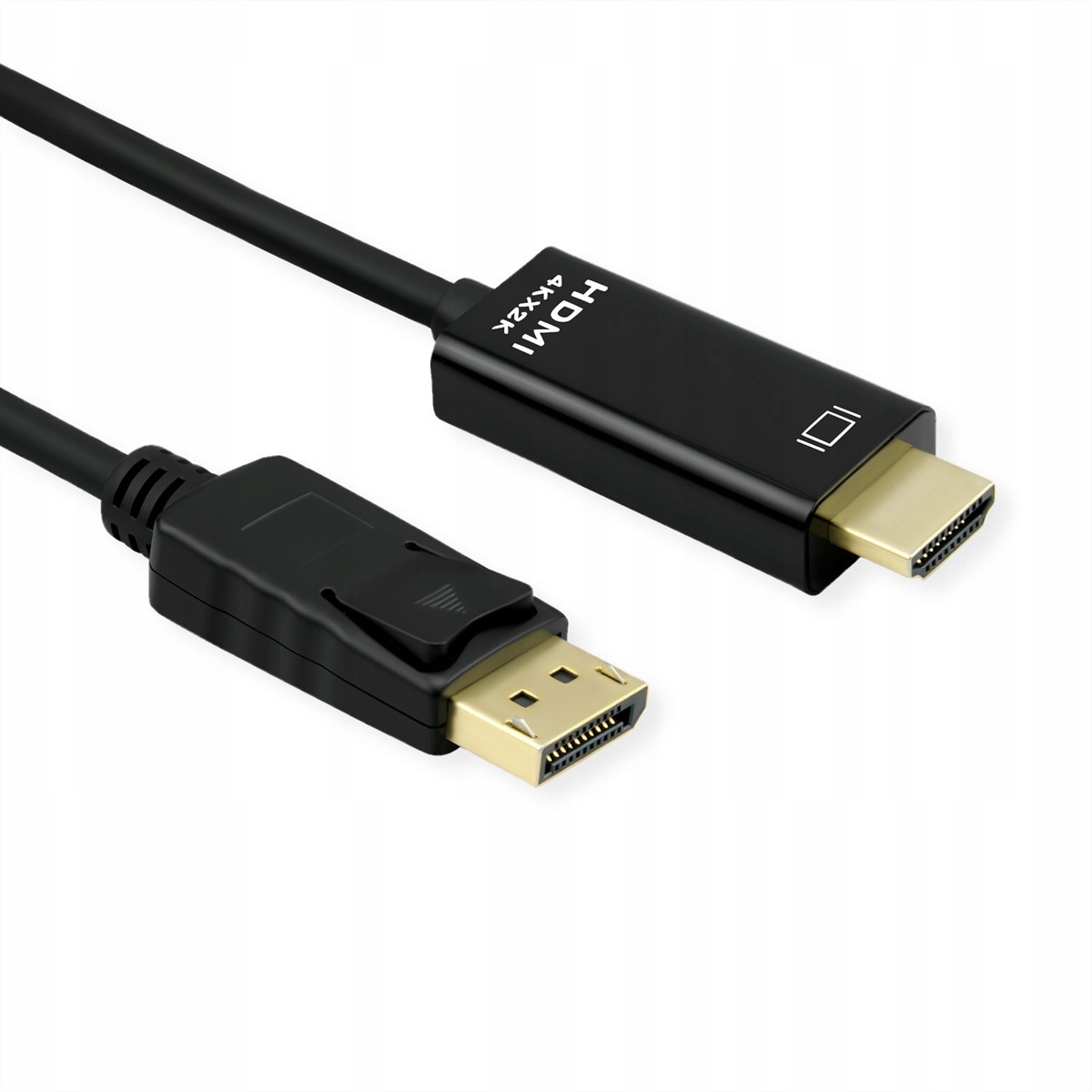 Kabel DisplayPort Dp Uhdtv Slim M/M černý 1m