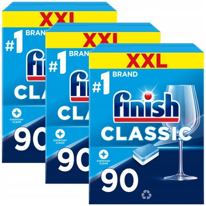 Finish Classic Tablety do myčky XXL 3x90 kusů
