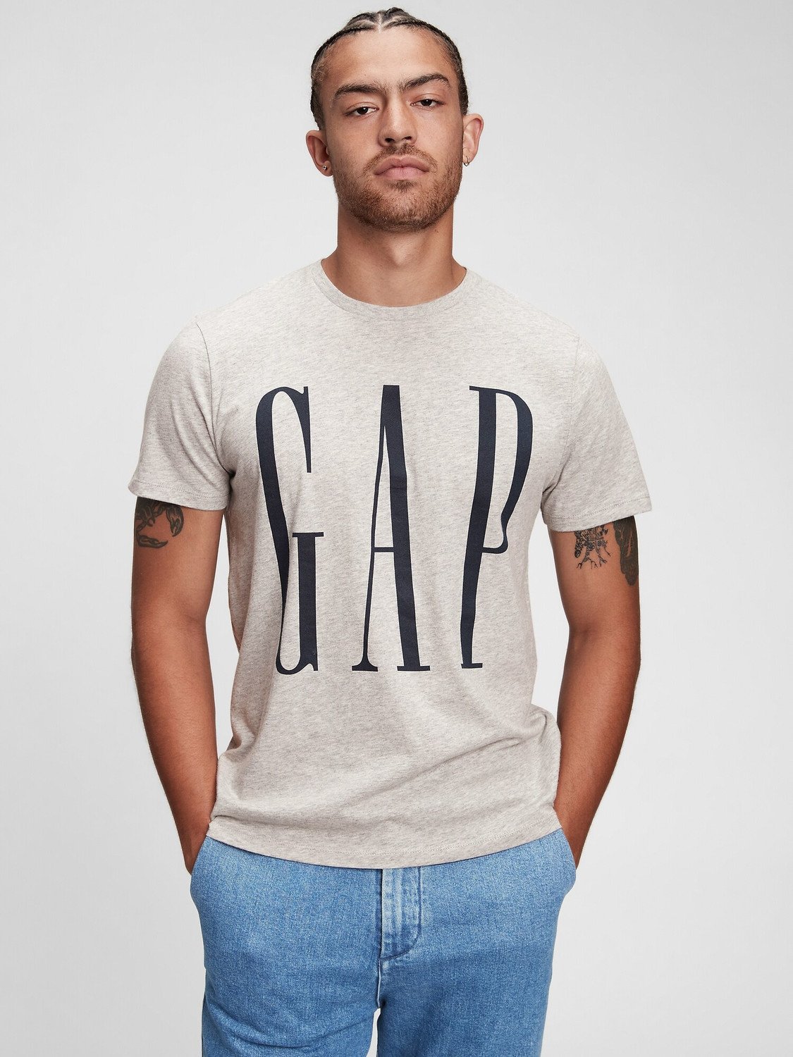 GAP V-SS CORP LOGO T Pánské tričko US XXL 499950-00