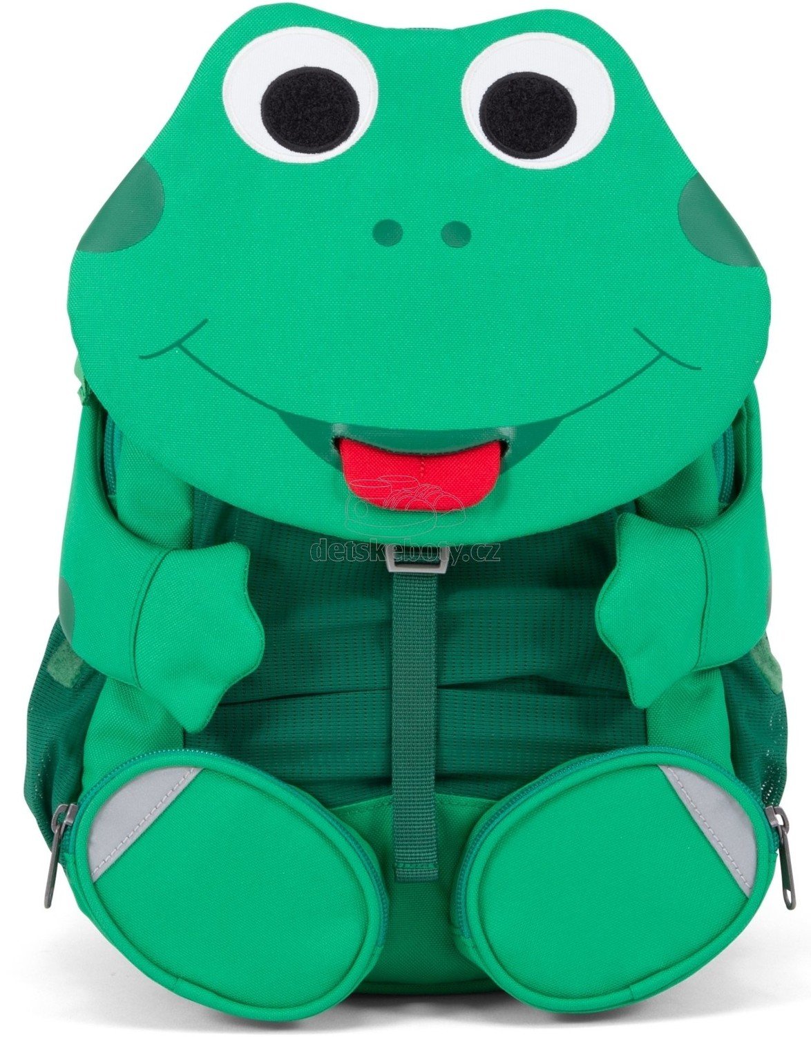 Dětský batoh do školky Affenzahn Fabian Frog large - green