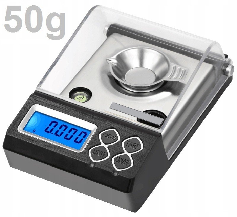 Elektronická Váha Laboratorní 0,001 50g