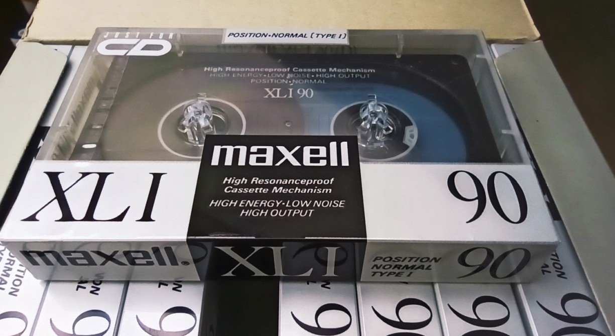 Maxell XLI 90 1988r. Nová 1ks