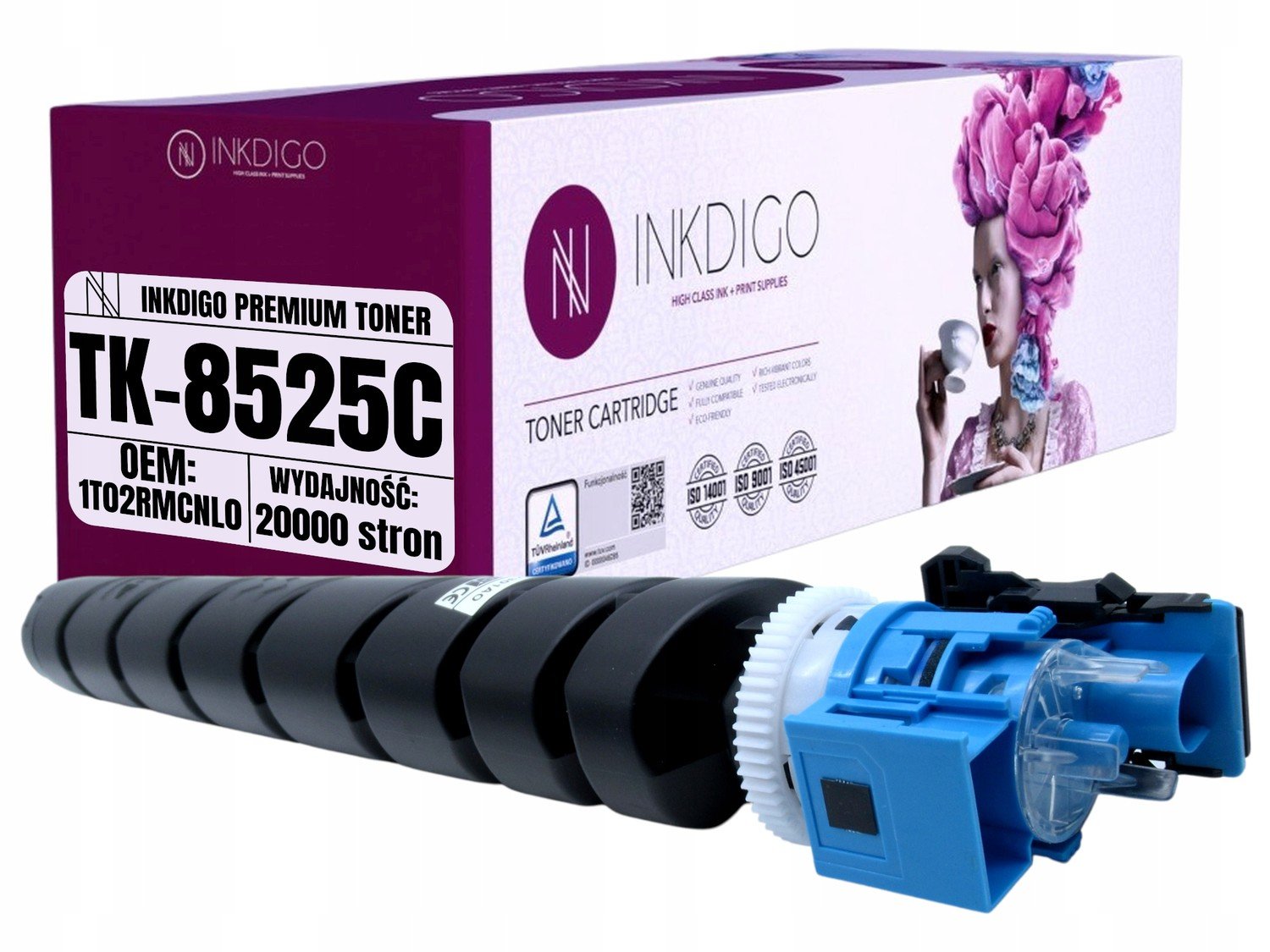 Toner pro Kyocera TASKalfa 3552 Náhradní TK8525C