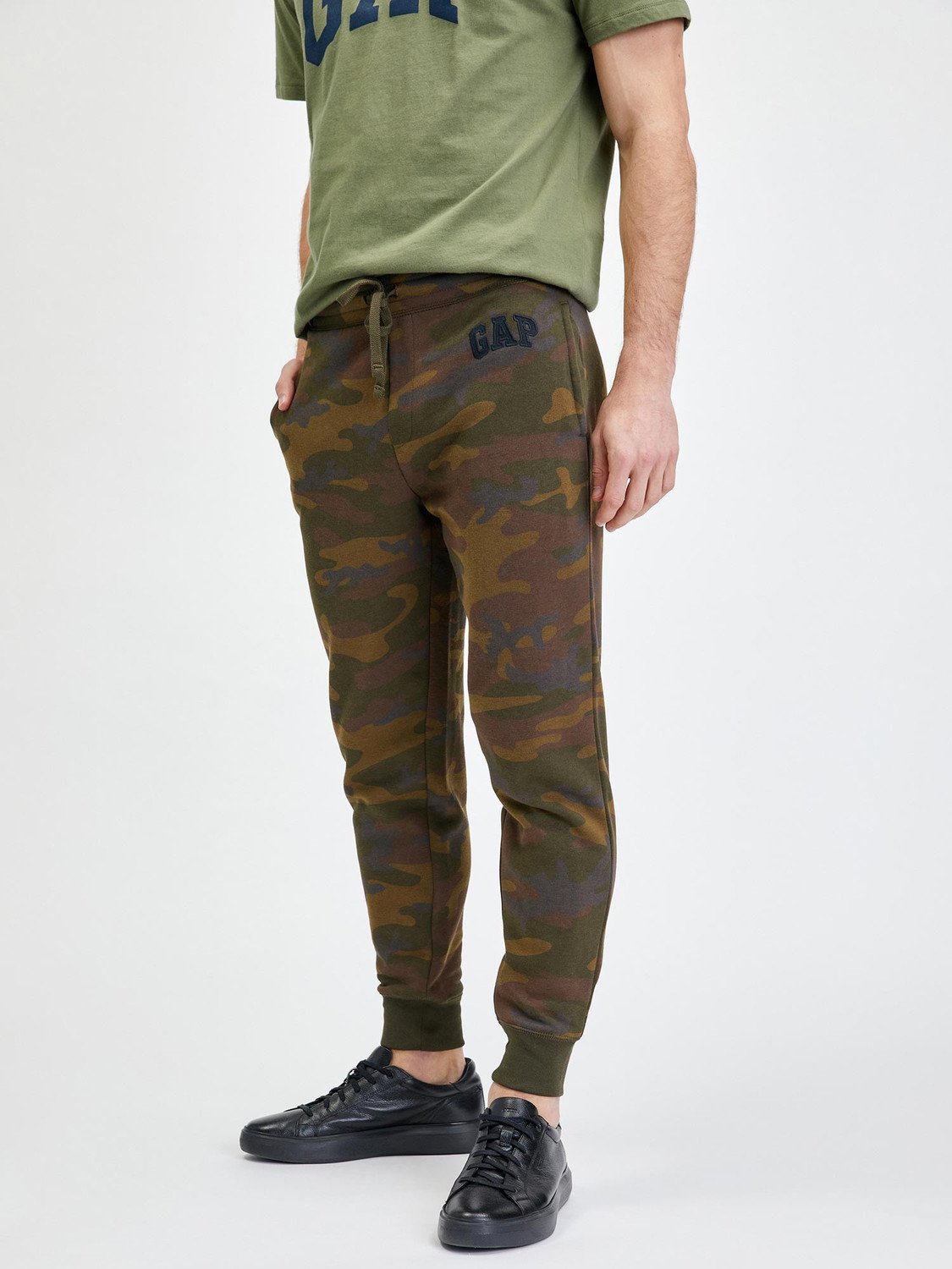 GAP V-HERITAGE LOGO JOGGER Pánské tepláky US XL 804257-01